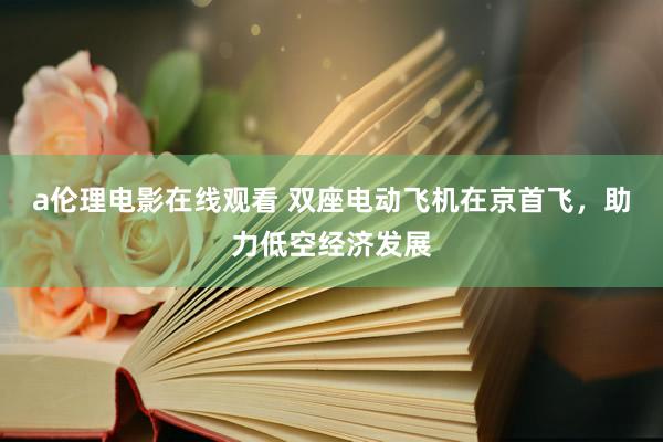 a伦理电影在线观看 双座电动飞机在京首飞，助力低空经济发展