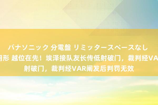 パナソニック 分電盤 リミッタースペースなし 露出・半埋込両用形 越位在先！埃泽接队友长传低射破门，裁判经VAR阐发后判罚无效